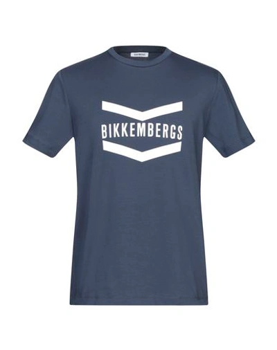 Bikkembergs T-shirts In Blue