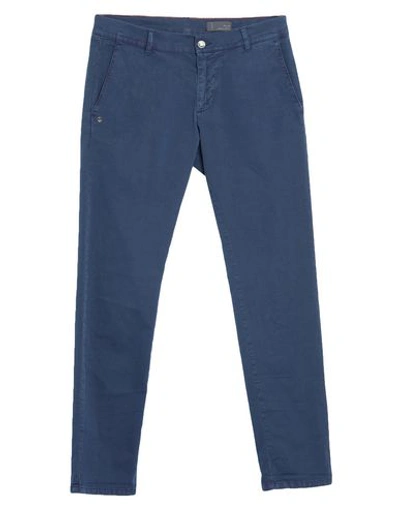 Grey Daniele Alessandrini Pants In Blue