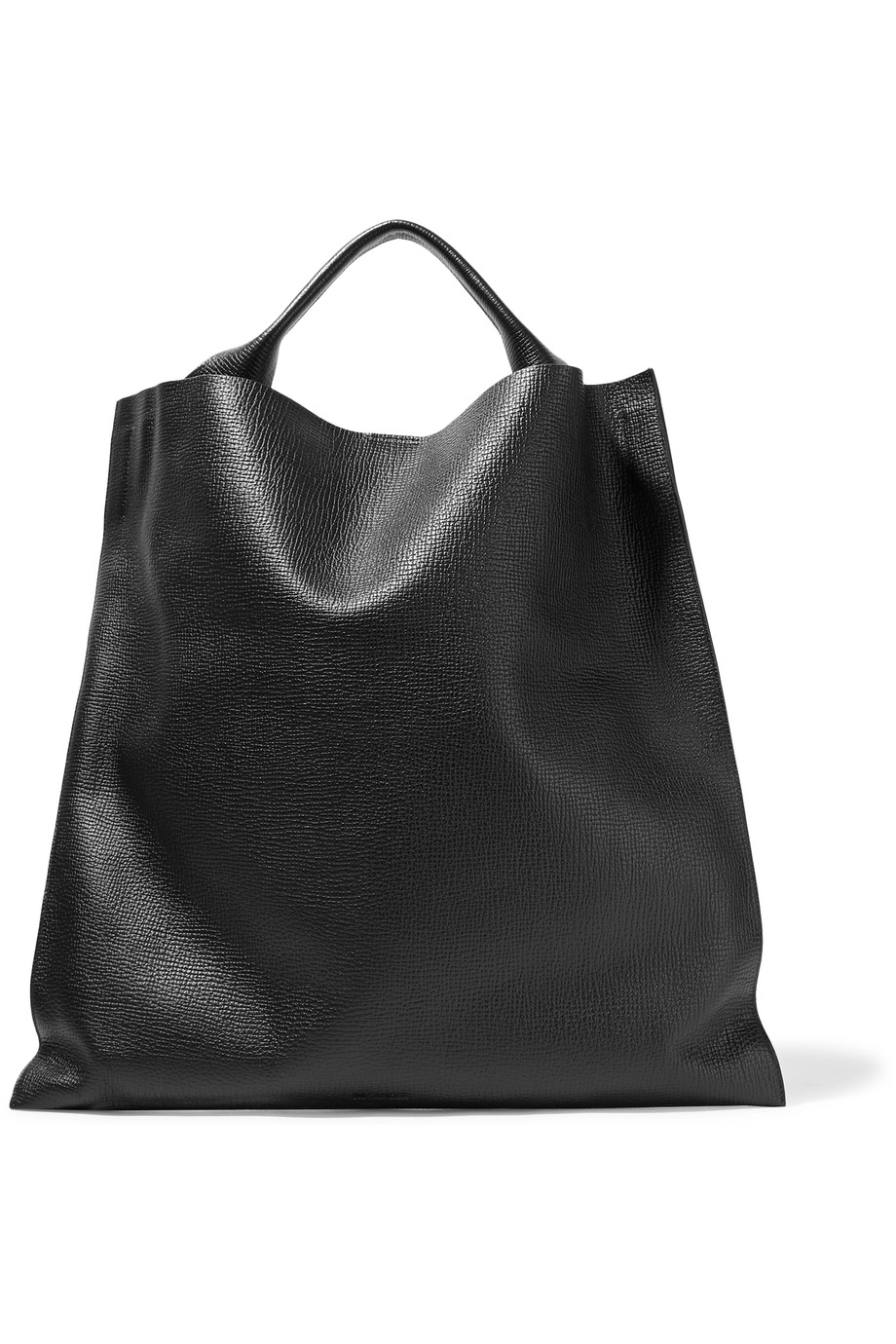 Jil Sander Textured-leather Tote | ModeSens