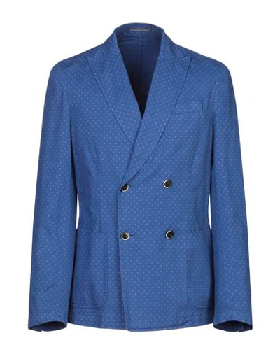Roda Suit Jackets In Blue