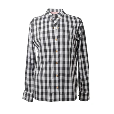 Tomcsanyi Telki Check Double Button Shirt In Multicolour