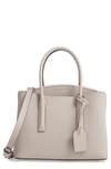 Kate Spade Medium Margaux Leather Satchel In True Taupe