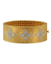 Roberto Coin Women's Venetian Princess 18k Yellow Gold & Diamond Bangle Bracelet