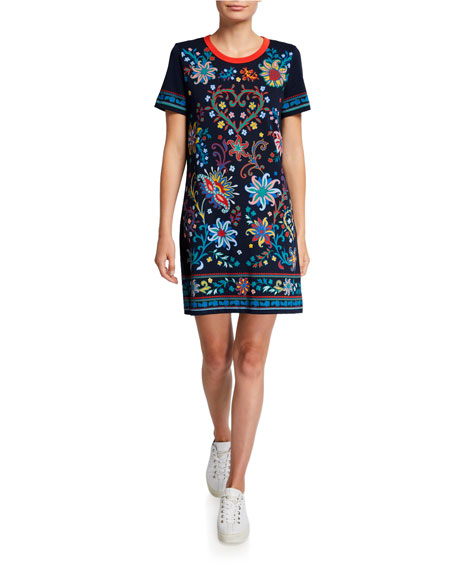 tory burch t shirt dress