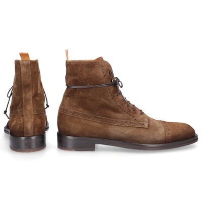 Elia Maurizi Ankle Boots Brown Fox