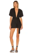 Lovers & Friends Simon Romper In Black