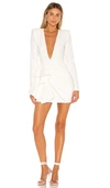 Michael Costello X Revolve Fena Mini Dress In Ivory