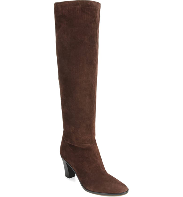 Vince Casper Knee High Pullon Boot In Cotto Brown ModeSens