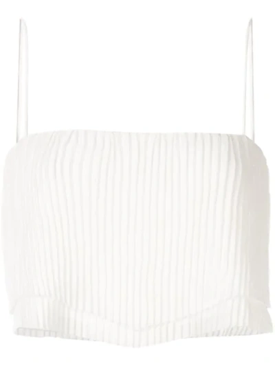 Manning Cartell Hot Crush Pleated Top In White