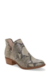 Lucky Brand Fausst Bootie In Chinchilla Leather
