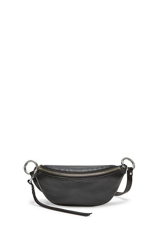 Rebecca Minkoff Womens Bree Mini Belt Bag Black One Size Rebecca Minkoff-Non Apparel 