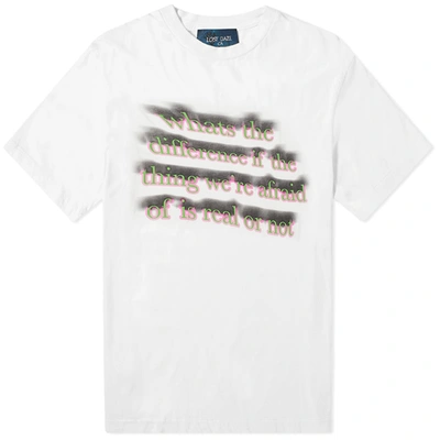 Lost Daze Real Or Not Tee In White