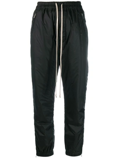 Rick Owens Drop-crotch Trousers In Black