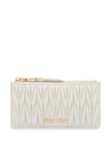 Miu Miu Matelassé Pouch In White