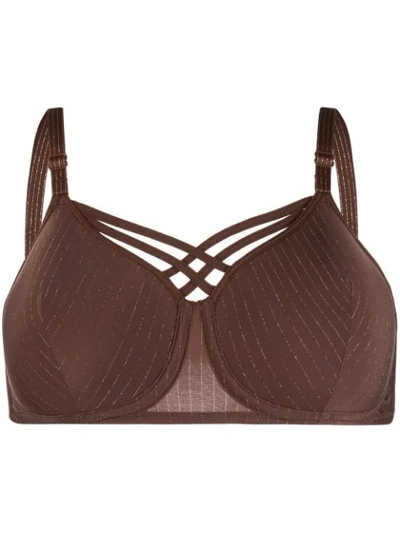 Marlies Dekkers Dame De Paris Bra In Brown