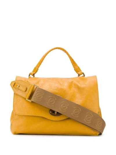 Zanellato Postina Medium Tote Bag In Yellow