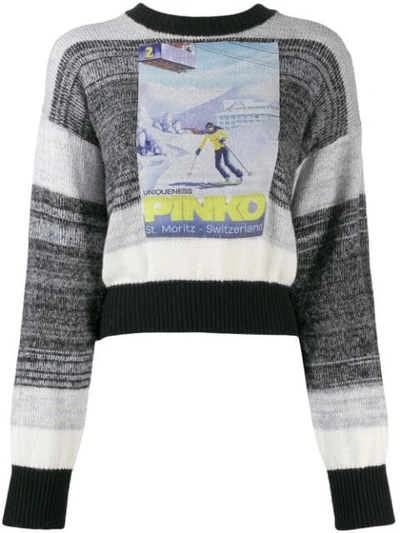 Pinko St Moritz Sweater In Grey