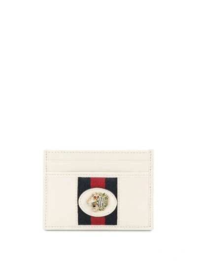 Gucci Rajah Cardholder In White