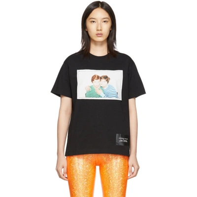 Marc Jacobs Black Juergen Teller & Cindy Sherman Edition 'the Juergen Teller' T-shirt