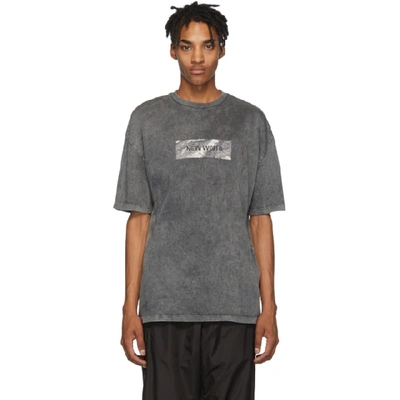 Filling Pieces Black 'new World' T-shirt