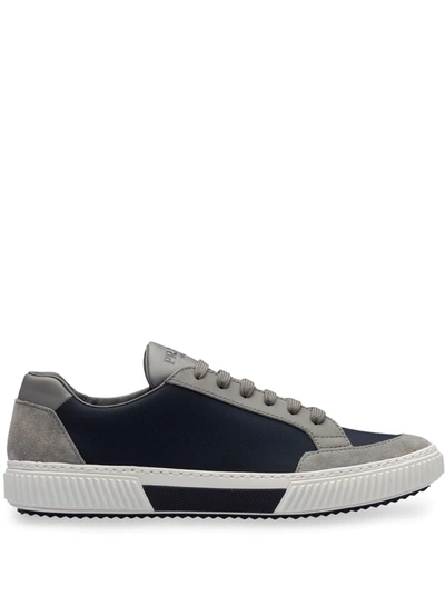 Prada Low-top Sneakers In Grey