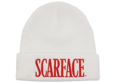 Pre-owned Supreme  Scarface Beanie White