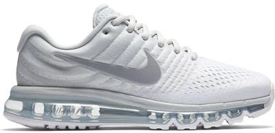 Pre-owned Nike Air Max 2017 Pure Platinum Wolf Grey (women's) In Pure Platinum/wolf Grey-white