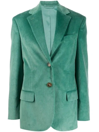 Acne Studios Jantine Vintage Cord Blazer In Boxy Fit Blazer