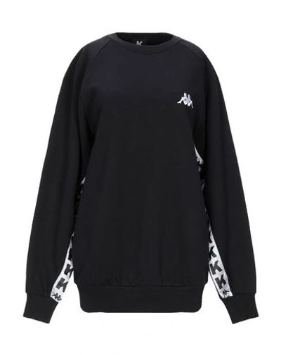 Kappa Sweatshirts In Black