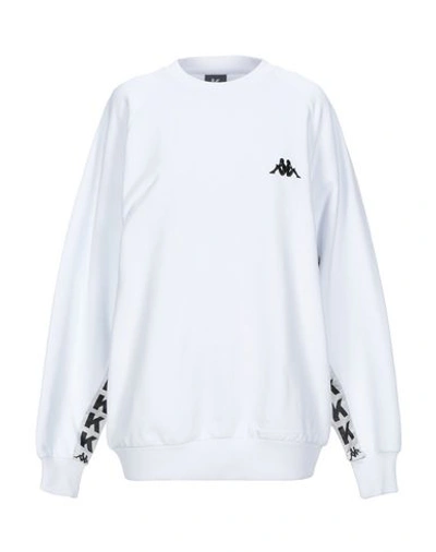 Kappa Sweatshirts In White