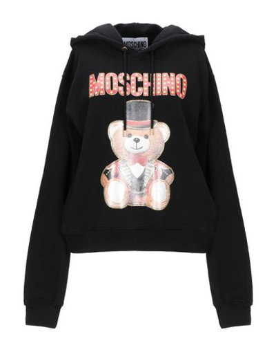 Moschino Sweatshirts In Black