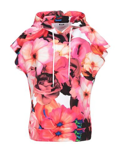 Msgm Sweatshirts In Pink