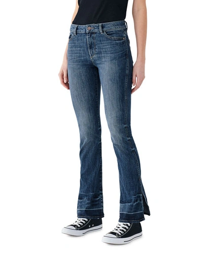 Dl Premium Denim Bridget High-rise Bootcut Jeans In Altair