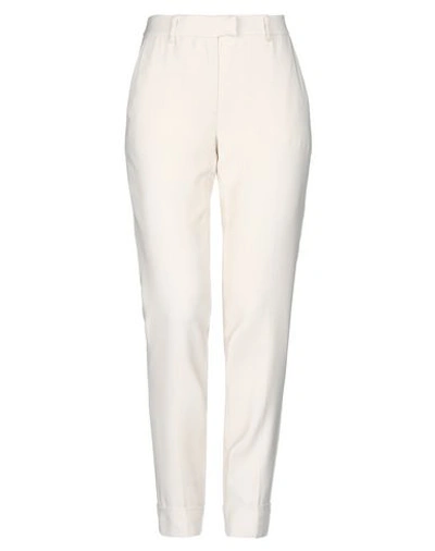 Malloni Casual Pants In Ivory