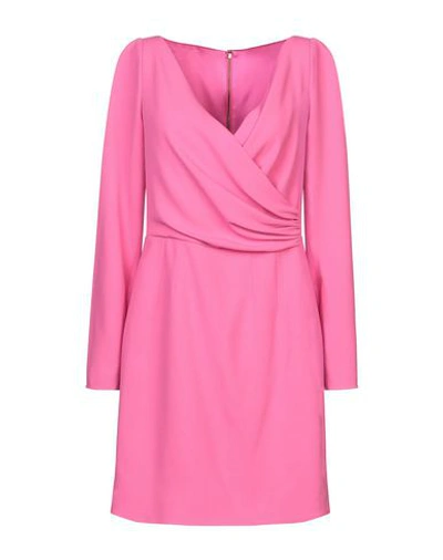Dolce & Gabbana Short Dresses In Pink
