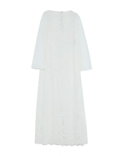 Dolce & Gabbana Long Dresses In White