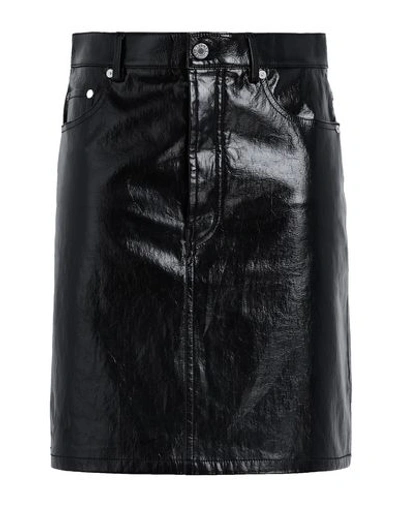 Helmut Lang Midi Skirts In Black