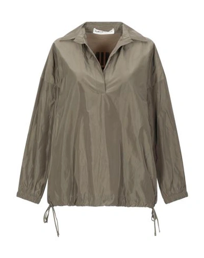 Nineminutes Blouse In Military Green