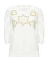 Manoush Sweaters In Ivory