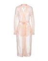 Jucca Overcoats In Pale Pink
