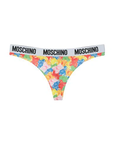 Moschino Thongs In Red