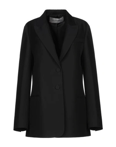 Valentino Suit Jackets In Black