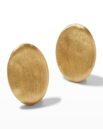 Marco Bicego Siviglia Yellow Gold Oval Stud Earrings