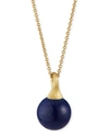 Marco Bicego Women's Africa 18k Yellow Gold & Lapis Lazuli Pendant Necklace