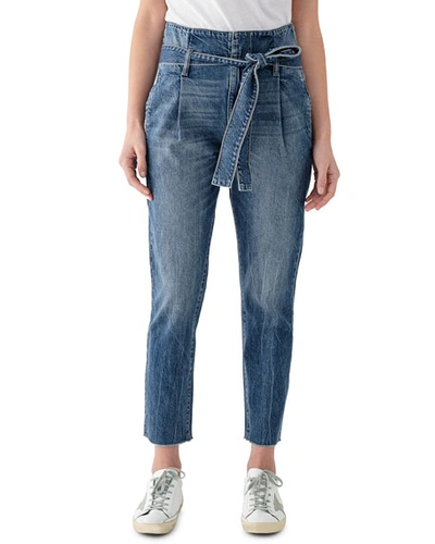 Dl Susie High-rise Tapered Ankle Jeans In Aberdeen