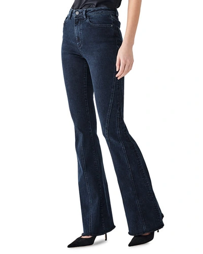 Dl Rachel High-rise Flare Jeans In Denevue