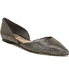 Sam Edelman Women's Rodney Pointed Toe D'orsay Flats In Pyrite Leather