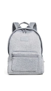 Dagne Dover Large Dakota Backpack In Heather Grey