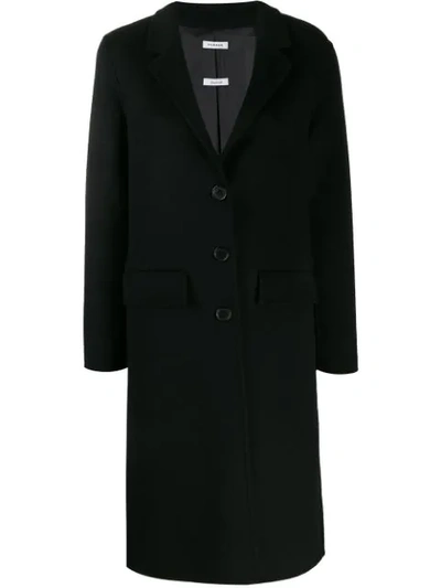 P.a.r.o.s.h Single-breasted Coat In Black