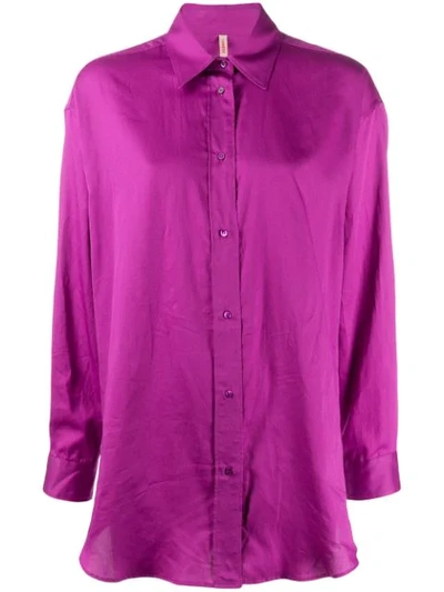 Indress Long Sleeved Shirt In Purple